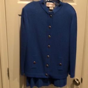 Beautiful Castleberry Blue Sweater Set